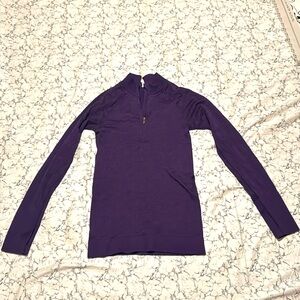 Lululemon Long Sleeve Half Zip Shirt